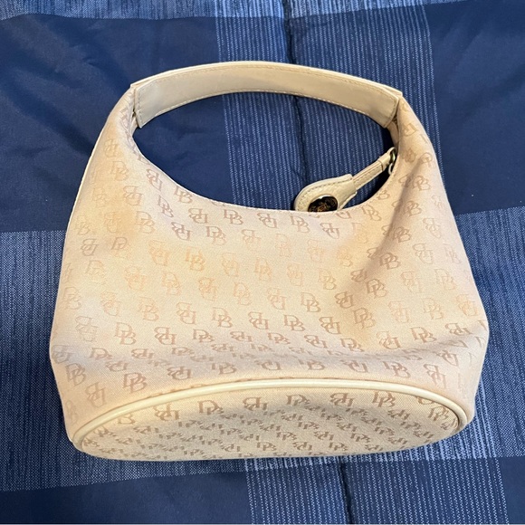 Dooney and Bourke Small Canvas Shoulder Bag - Picture 1 of 9